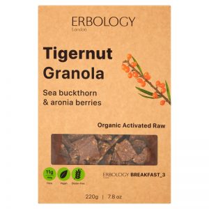 Erbology Tigernut Granola with Sea Buckthorn